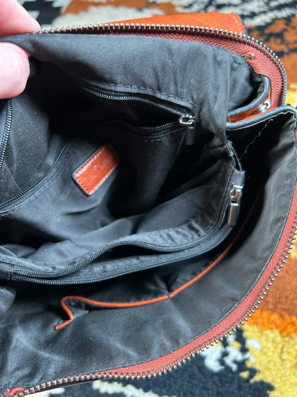 WINK KANGAROO, faux leather backpack!!